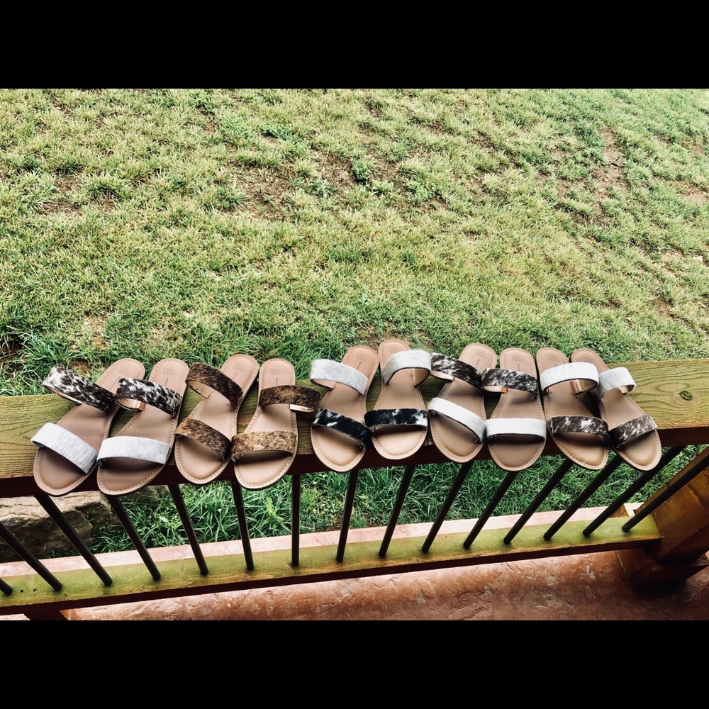 Cowhide Sandals 🐄🐄 - Picture 2 of 15